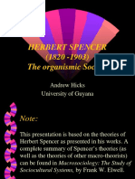 SOCIOLOGY Herbert Spencer