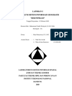 Laporan Sistem Informasi Geospasial "REKTIFIKASI"