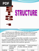 Meeting 1 Structure