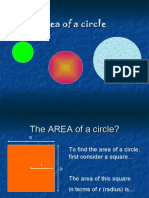 Area of Circle
