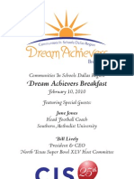 Dream Achievers Breakfast I