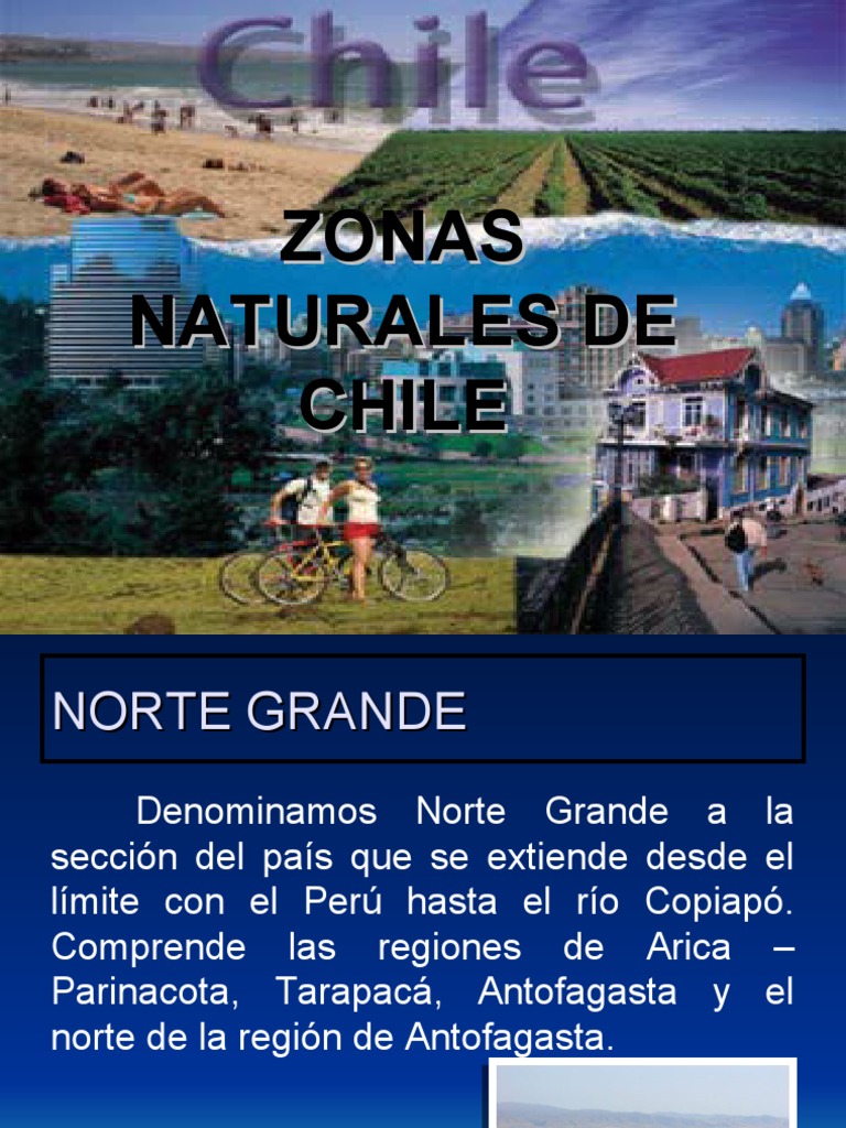 Zonas Naturales de Chile | PDF | Clima | Chile