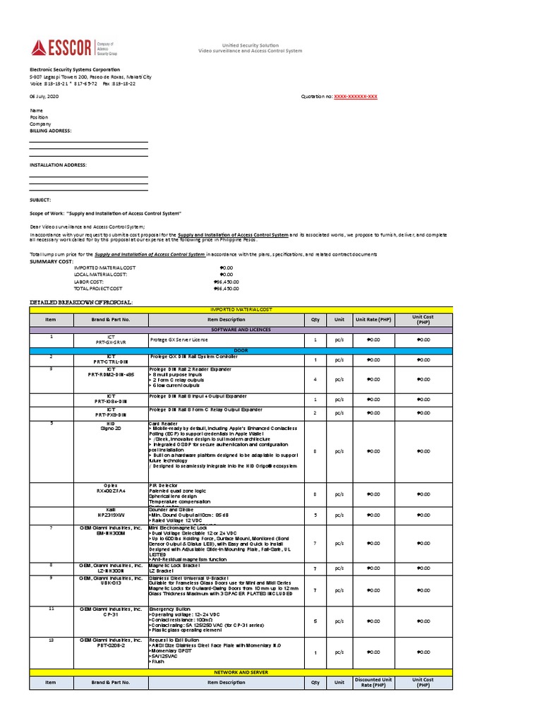 ACS ICT Proposal For Author's Solution Revision 3 | PDF | Access ...