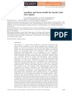 Late Quaternary Sediment Model for Karstic Lake Estanya