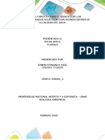 FINAL BIOLOGIA -PASO 5 IDENTIFICAR LOS MACROINVERTEBRADOS