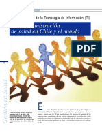 Implementación de TI en la administración de salud en Chile y el mundo