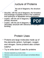 The Structure of Proteins: Primary Structure Secondary Structure With Reference To Hydrogen