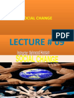 SOCIOLOGY-SOCIALl CHANGE. LECTURE # 09.