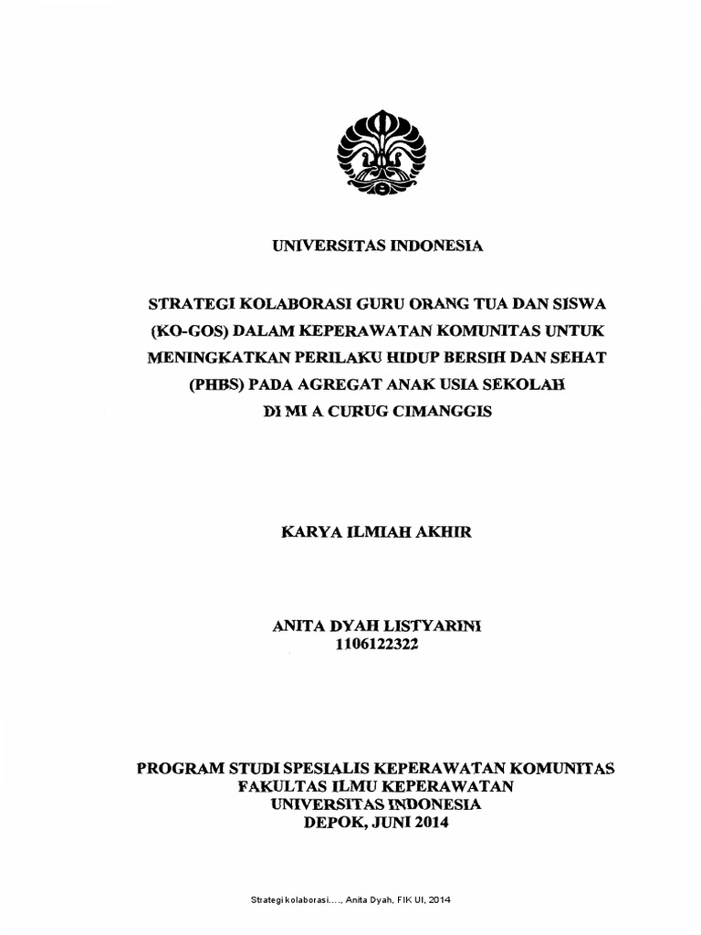 Strategi Kolaborasi Anita Dyah Fik Ui 2014 Pdf