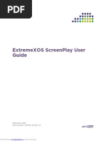 Extremexos Screenplay User Guide