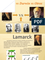 Lamarck Vs Darwin Vs Otros: Neodarwinistas