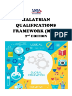 Malaysian Qualifications Framework (MQF) : 2 Edition