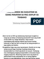 Paghahanda NG Kasuotan Sa Isang Panayam Sa Pag-Aaplay