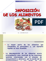 2 Descomposición alimentos