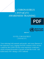 Novel Coronavirus Awareness Training 2020JK