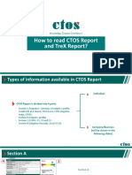 CTOS Credit Sample Score PDF