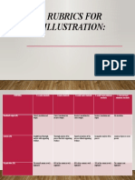 Rubrics For Illustration