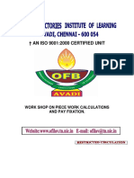 Piece Work&pay Fixation PDF