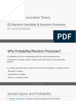 EEE301 Random Variables & Processes