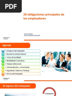 Las 20 Principales Obligaciones Laborales PDF