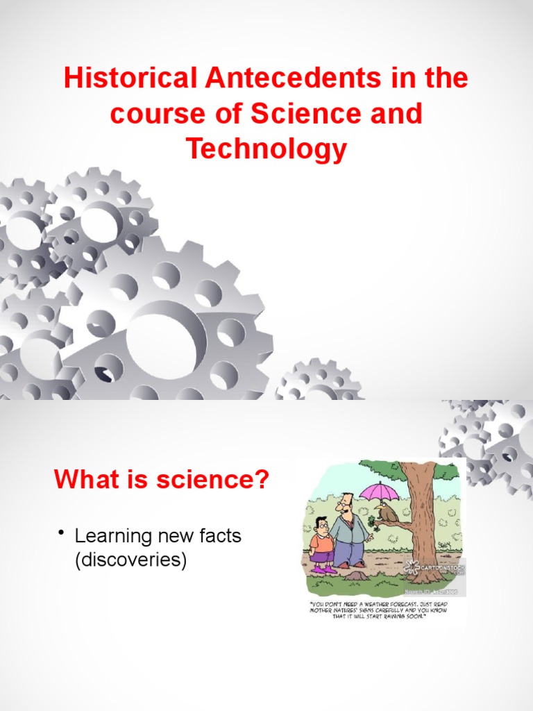 Science & Tech: Historical Roots | PDF | Paleolithic | Stone Age