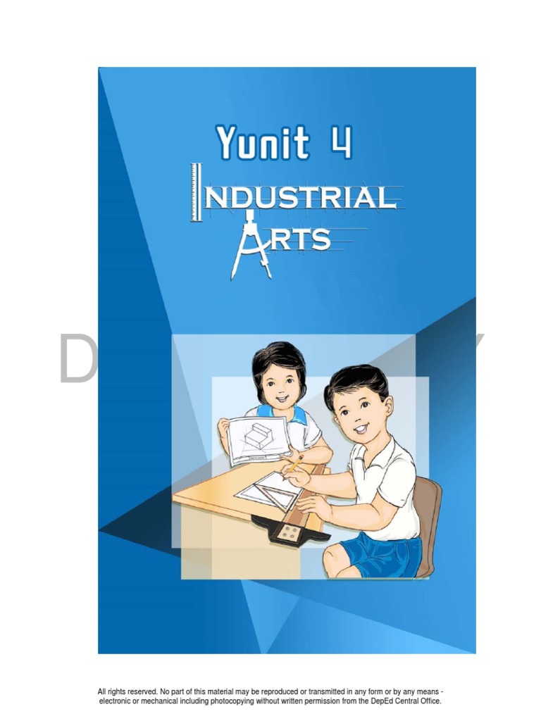 Industrial Arts Unit 4 Learning Material PDF