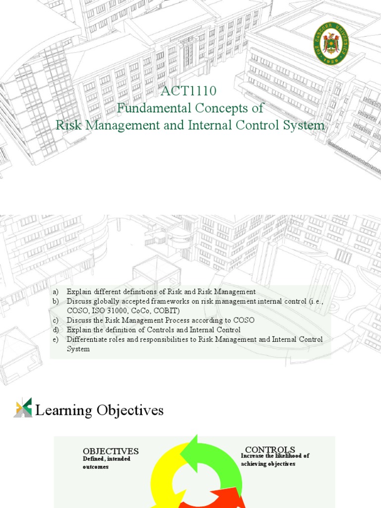 Risk Management & Internal Control Basics | PDF | Internal Control ...