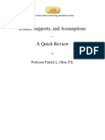 Understanding Frictionless Support in ANSYS | PDF | Elasticity (Physics ...
