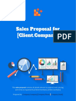 Sale Proposal Template