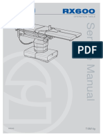 Eschmann RX-600 Operation Table - Service Manual PDF