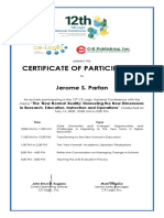 Jerome S. Parfan NatCon Certificate PDF