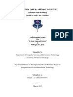 Intern Report Final PDF