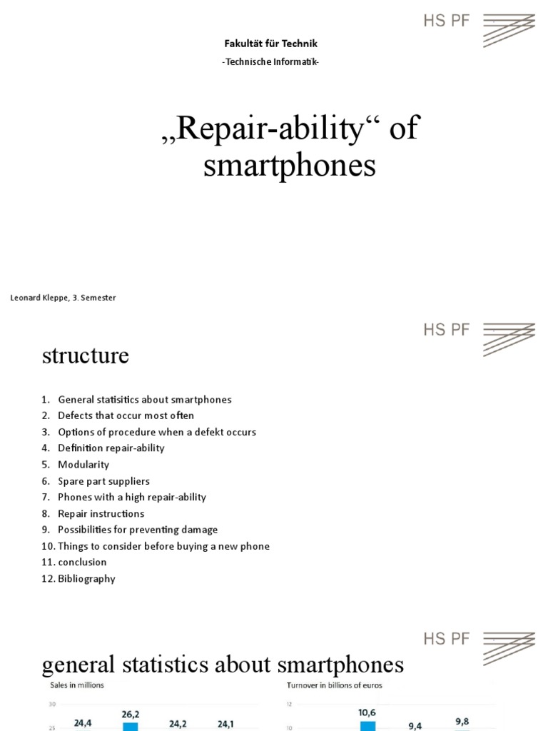 Smartphone Repairability Guide | PDF | I Phone | Smartphone