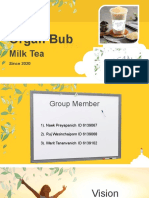 Okokokthe Organ Bub Milk Tea Brand - ABAC - Marketing Management - DR - Surat - 2020