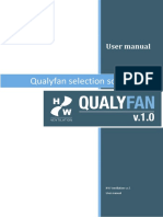 Qualyfan Selection Software: User Manual