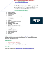 International Journal of Biomedical Engineering and Science IJBES