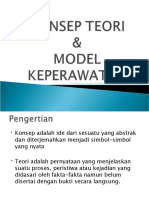 Konsep Teori Dan Model Keperawatan