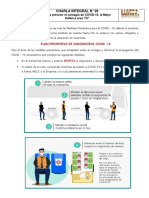   “Para prevenir el contagio de COVID-19, la Mejor Defensa eres TÚ”