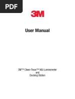 User Manual: 3M™ Clean-Trace™ Ngi Luminometer and Docking Station