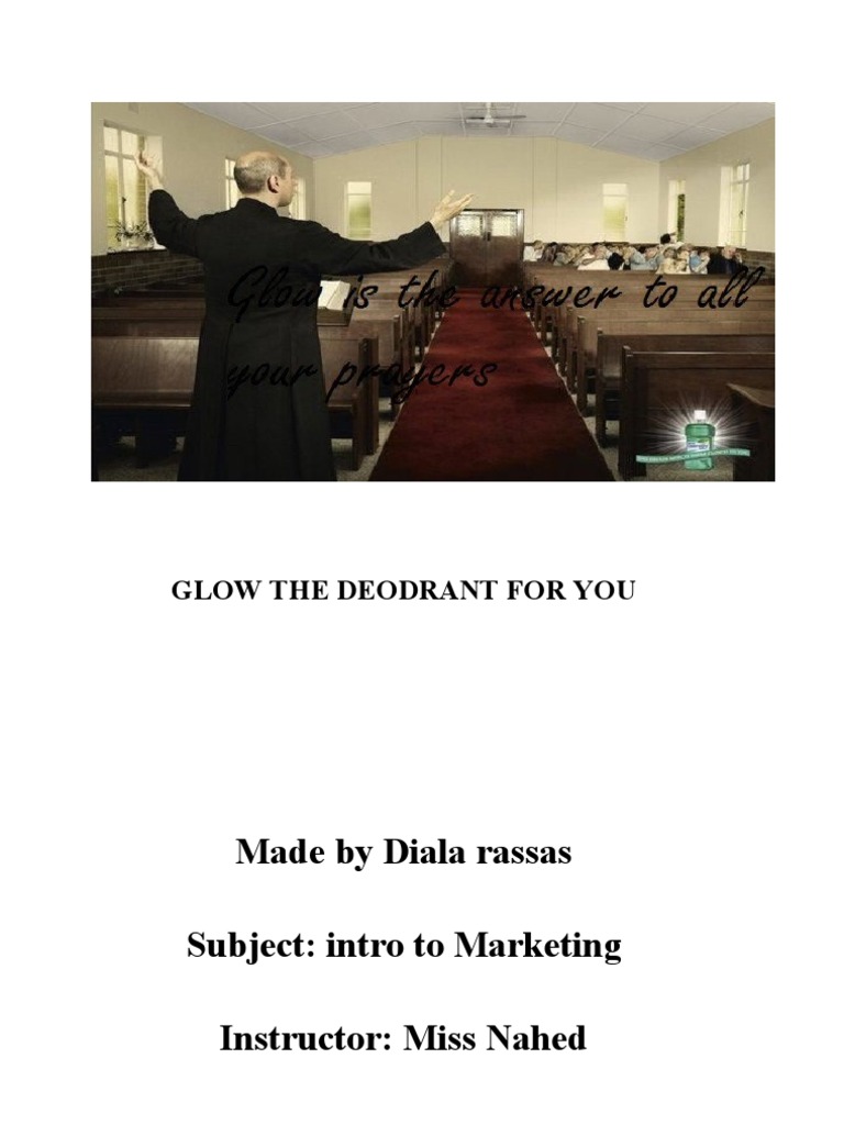Made by Diala Rassas Subject: Intro To Marketing Instructor: Miss Nahed ...