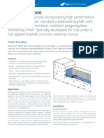 Bituthene® 5000: Product Data Sheet