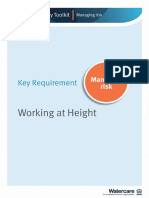Working at Height Key Requirements 2019