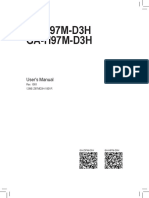 GA-Z97M-D3H GA-H97M-D3H: User's Manual