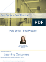 04 - Paid Social - Best Practice