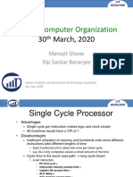 CS104 Single Cycle Processor