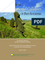Jared Diamond - Lessons of Environmental Collapses of Past Societies-National Council For Science and The Environment (2004) PDF