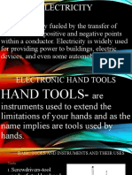 Electronic Hand Tools