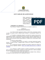 Lei - Organização Criminosa PDF