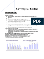 Initiation Coverage of United Breweries