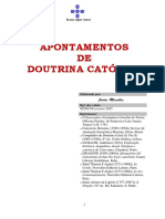 Apontamentos de Doutrina Catc3b3lica